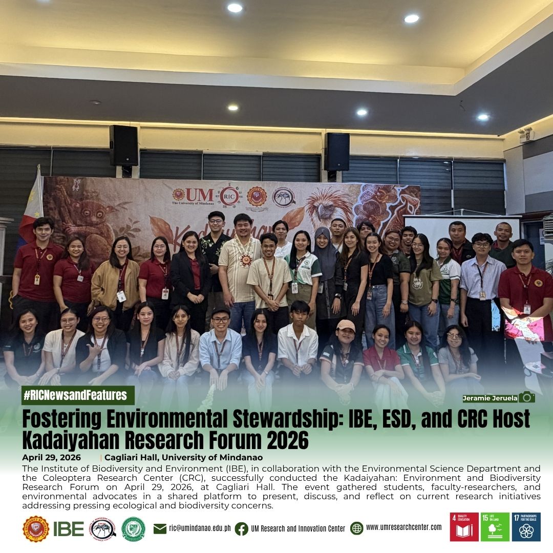 Fostering Environmental Stewardship: IBE, ESD, and CRC Host Kadaiyahan Research Forum 2026